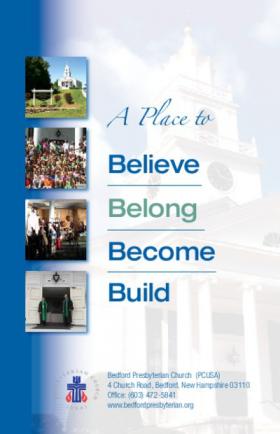 Bedford Presbyterian Church brochure - page 6