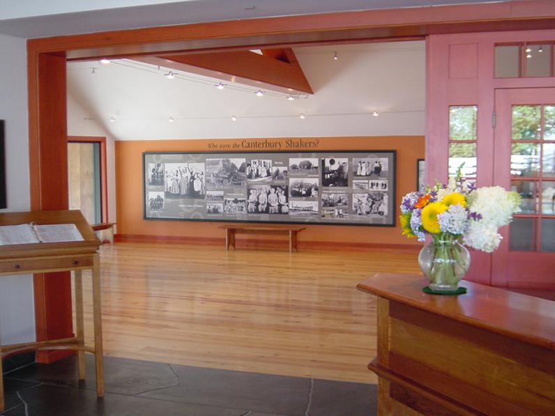 Canterbury Shakers Village banner design