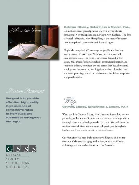 GSSS brochure - page 2
