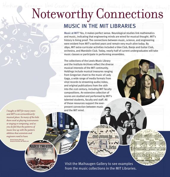MIT Noteworthy Connections panel design
