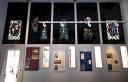 MIT stained glass exhibit design 