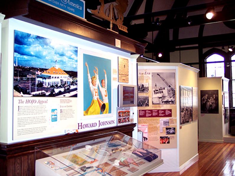 Quincy History Museum at Quincy Historical Society Hojos exhibit design